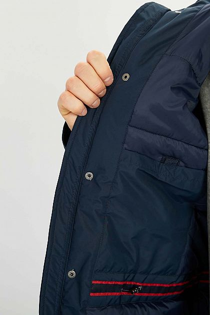 Удлинённая куртка с капюшоном Баон Baon B5322031