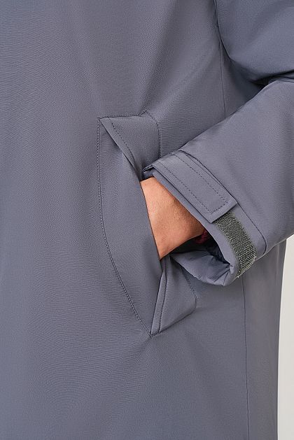 Удлинённая куртка со скрытым капюшоном Баон Baon B5323515