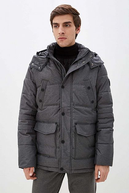 Куртка с карманами (эко пух)  B541507