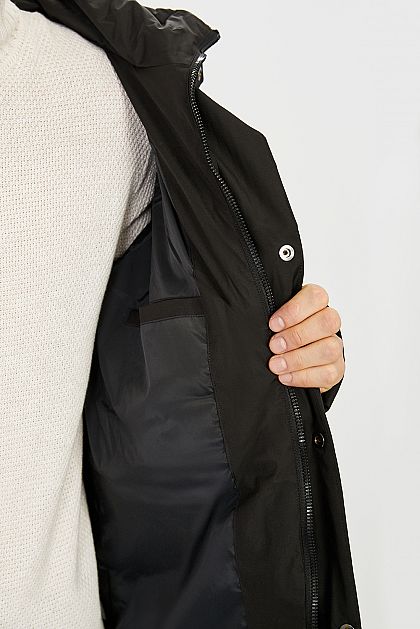 Куртка со светоотражающими деталями (эко пух)  B541511