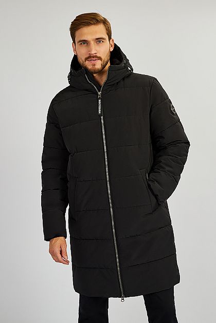 Длинная куртка (эко пух)  B541524