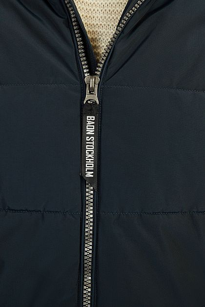 Длинная куртка (эко пух)  B541524