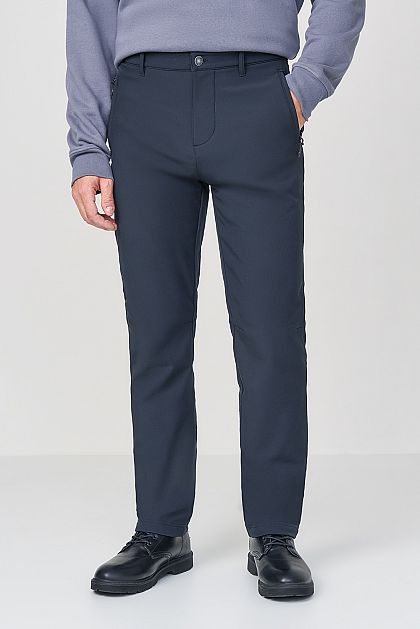 Утеплённые зауженные брюки Баон Baon B5923502