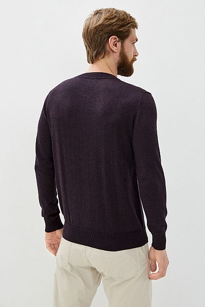 Базовый пуловер с хлопком Баон Baon B630702