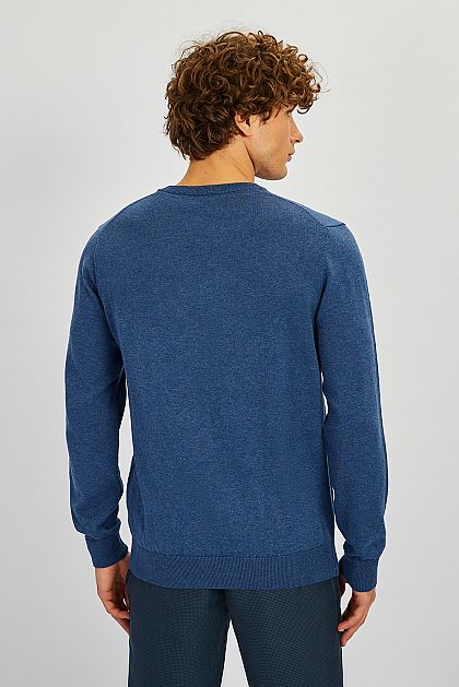 Базовый пуловер с хлопком B631201