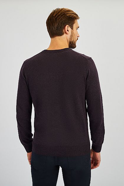 Базовый пуловер с хлопком B631201