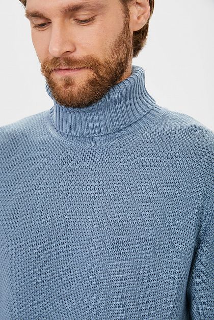 Однотонный свитер с шерстью B631548