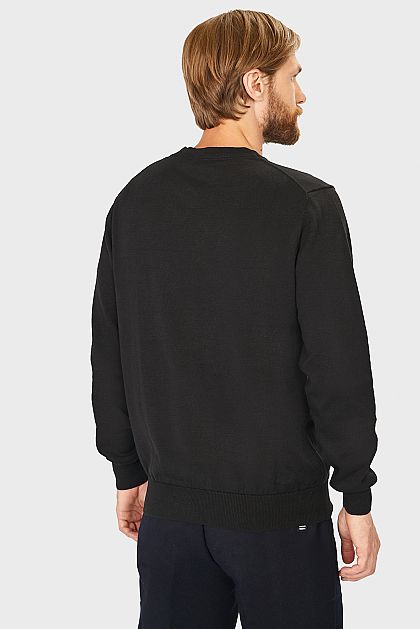 Базовый пуловер с хлопком B631702