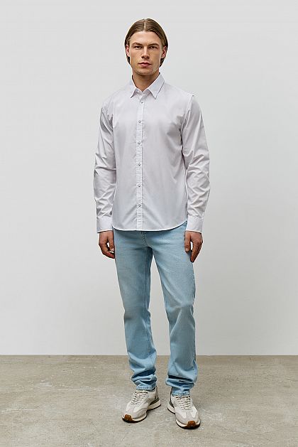 Белая рубашка  Баон Baon B6622008