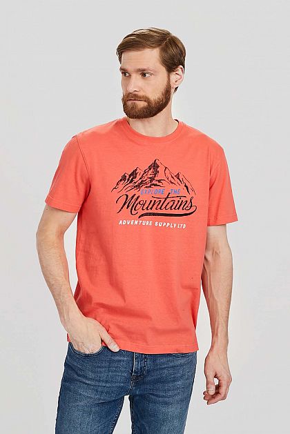 Оранжевая футболка