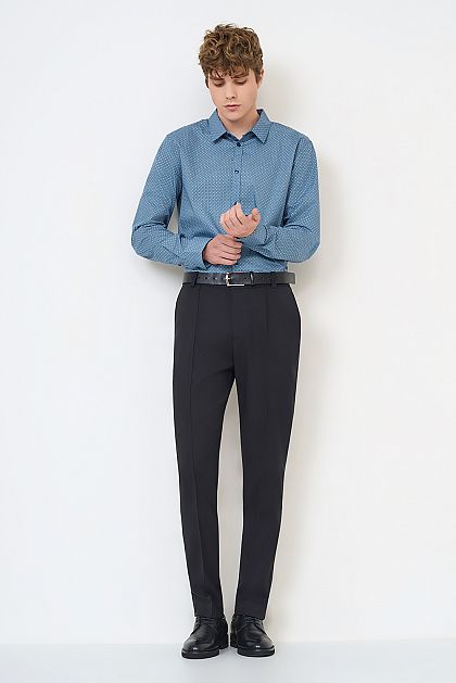 Зауженные брюки со стрелками Баон Baon B7923501