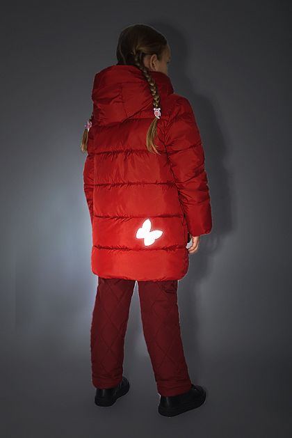 Куртка (эко пух) для девочки BK041501