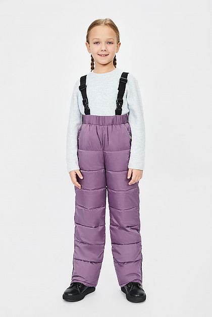 Утеплённые брюки для девочки BK091501