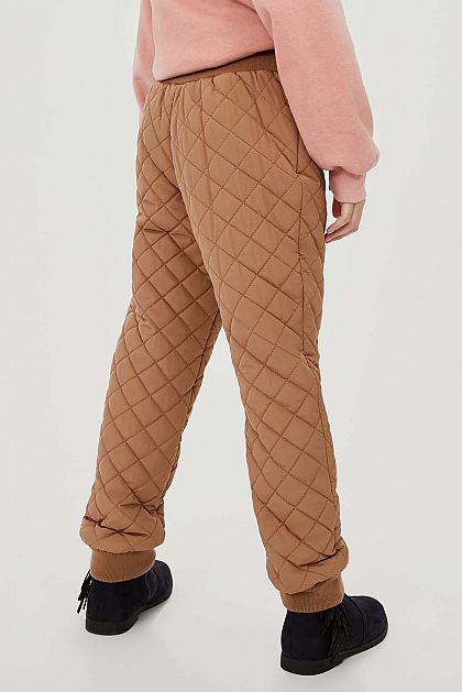 Утеплённые брюки для девочки BK091504