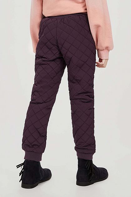 Утеплённые брюки для девочки BK091504