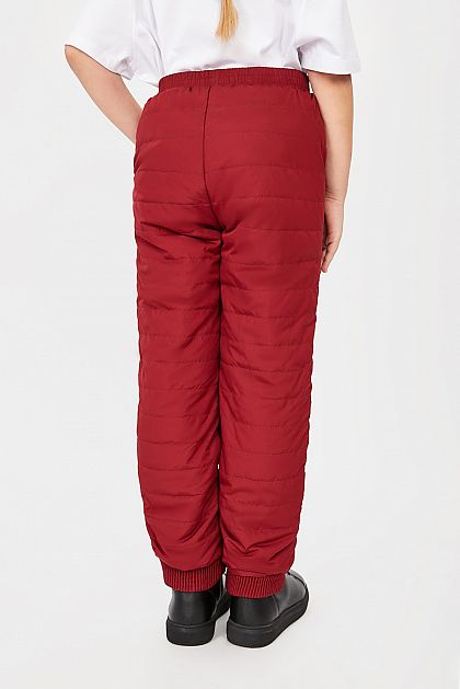 Утеплённые брюки для девочки BK091506