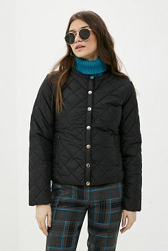 Baon, Базовая стёганая куртка B031204, BLACK