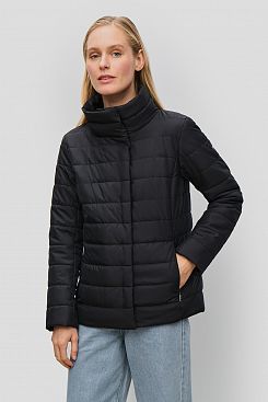 Baon, Базовая куртка со стойкой B031205, BLACK