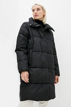 Baon, Дутое пальто (эко пух)  B041508, BLACK
