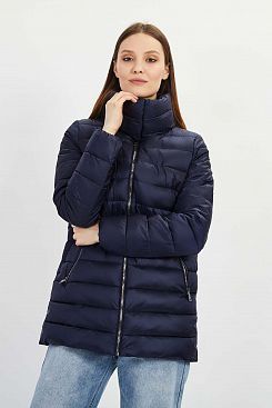 Baon, Удлинённая куртка с капюшоном B0422010, DARKNAVY