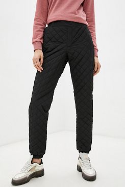 Baon, Стёганые утеплённые брюки  B091503, BLACK