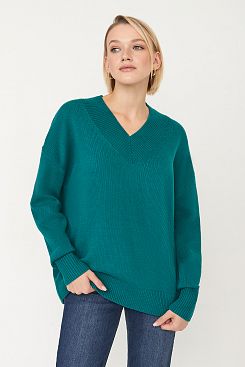 Baon, Шерстяной пуловер-оверсайз B1323536, VIRIDIAN