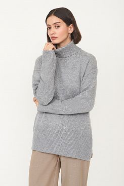 Baon, Базовый свитер-оверсайз B1323705, GREYMELANGE