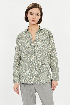 Baon, Рубашка с цветочным принтом B171018, PALESAGEPRINTED