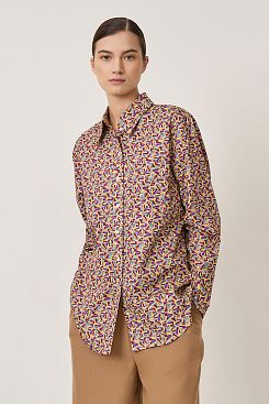 Baon, Рубашка из ткани с узором B1723515, MULTICOLORPRINTED