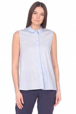 Baon, Хлопковая блузка без рукавов B199037, TEARDROP