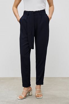 Baon, Летние брюки из вискозы B291019, DARKNAVY