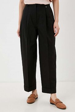 Baon, Широкие брюки из комплекта B2922012, BLACK