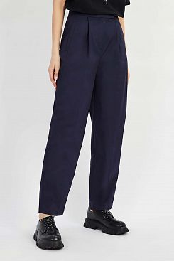 Baon, Широкие брюки из комплекта B2922025, DARKNAVY