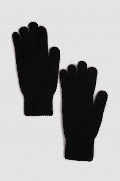 Baon, Перчатки с шерстью B361509, BLACK