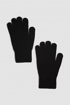 Baon, Перчатки с шерстью B361824, BLACK