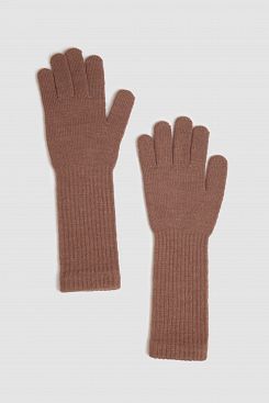 Baon, Длинные перчатки с шерстью B361825, QUAIL