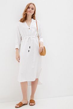 Baon, Платье  B450037, WHITE