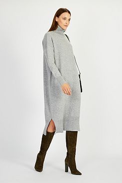 Baon, Платье-свитер с ангорой B451502, ZIRCONMELANGE