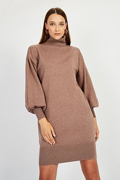 Baon, Платье-свитер с ангорой B451512, COLDMAHOGANY