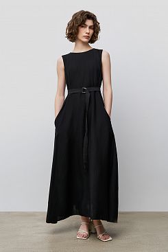 Baon, Платье WHY NOT B4522060, BLACK