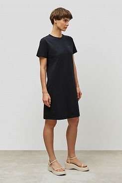 Baon, Платье-футболка B4522070, BLACK