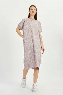 Baon, Платье-футболка с принтом B4522107, PASTELPRINTED