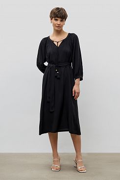 Baon, Платье  B4523031, BLACK