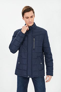 Baon, Куртка с квадратной простёжкой B531022, DEEPNAVY
