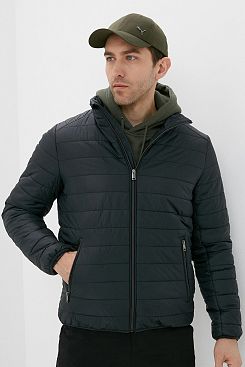 Baon, Базовая куртка на молнии B531201, BLACK