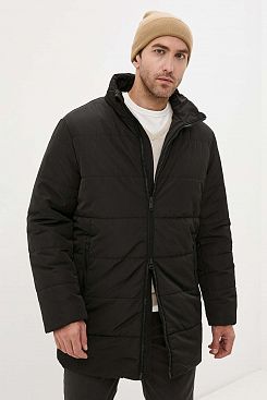 Baon, Удлинённая базовая куртка  B531703, BLACK