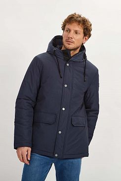 Baon, Удлинённая куртка с капюшоном B5322009, BLUENIGHT