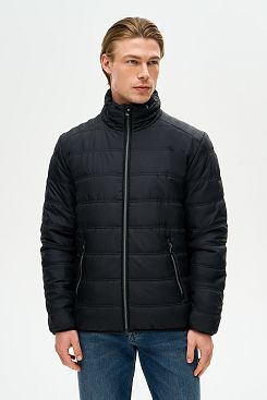 Baon, Базовая куртка на молнии B5322201, BLACK