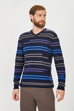 Baon, Пуловер с полосками B631855, DEEPNAVYSTRIPED