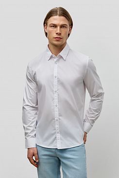 Baon, Белая рубашка  B6622008, WHITE